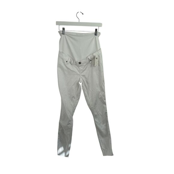 Abercrombie & Fitch Jean Legging White Maternity Jeans Capsole NWT Womens 27/4 - Picture 2 of 9